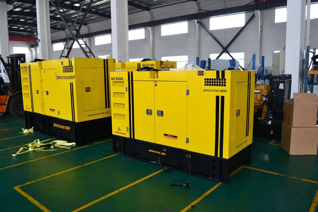 Дизель-генераторы Beezone мощностью от 5 кВт до 1800 кВт собственного производства